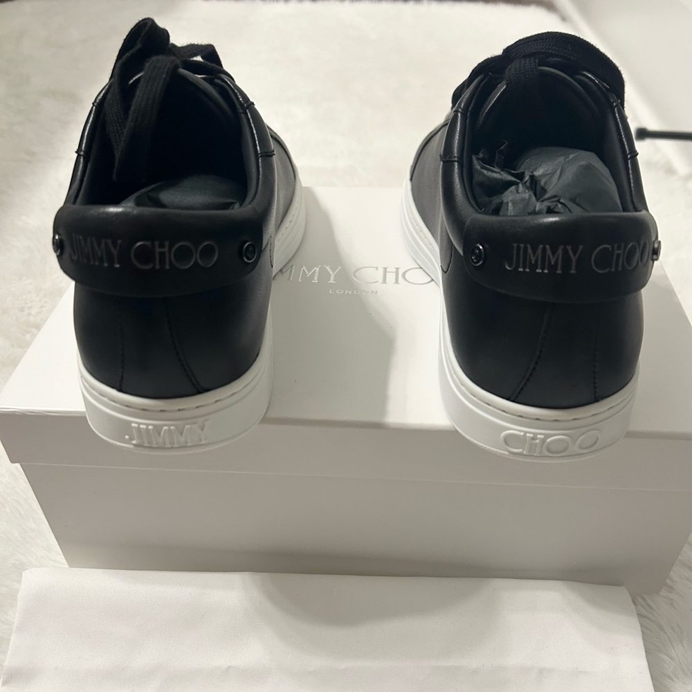 Jimmy Choo Rome Calf Sneakers - Picture 8 of 15